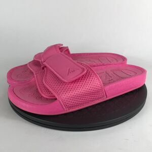 Adidas x Pharrell Williams Boost Slides Semi Solar Pink FV7289 Men’s Size 10